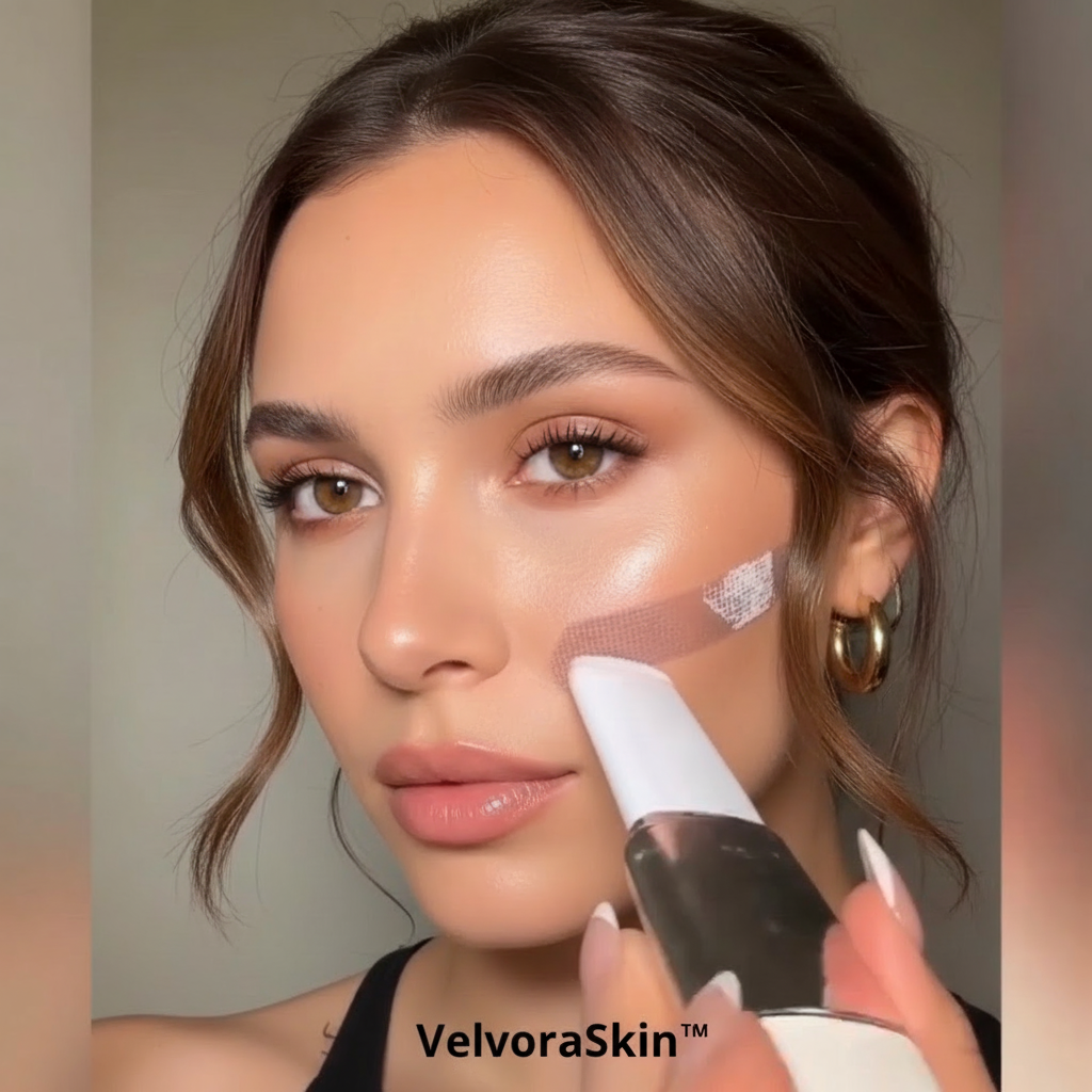 VelvoraSkin™ Seamless Brush Foundation